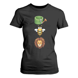 Hose Bee Lion Meme Slang Funny Sarcastic Pun Graphic T Shirt For Women