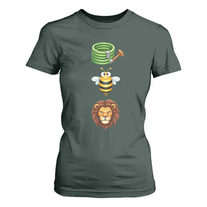 Hose Bee Lion Meme Slang Funny Sarcastic Pun Graphic T Shirt For Women