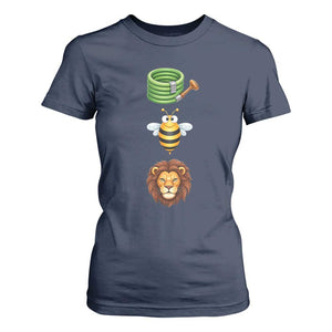 Hose Bee Lion Meme Slang Funny Sarcastic Pun Graphic T Shirt For Women