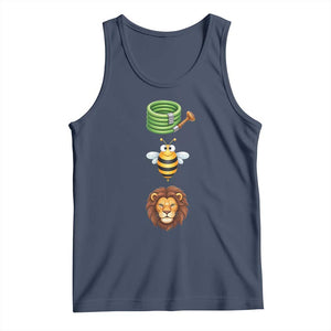 Hose Bee Lion Meme Slang Funny Sarcastic Pun Graphic Tank Top