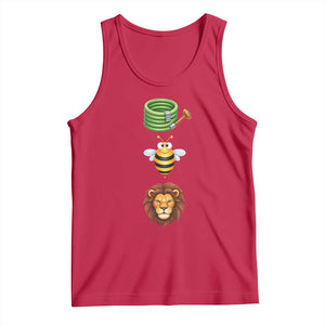 Hose Bee Lion Meme Slang Funny Sarcastic Pun Graphic Tank Top