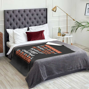 Good Better Best Christmas Inspirational Throw Blanket Never Let It Rest CFB Sports Fans Ugly Sweater Style TS02 Print Your Wear