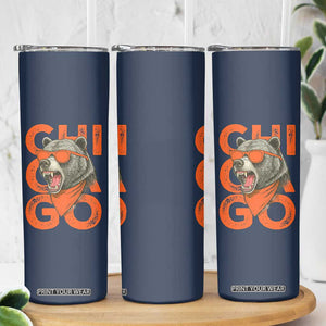 Cool Chicago Pride Br Graphic Skinny Tumbler TS02 Print Your Wear