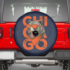 Cool Chicago Pride Br Graphic Spare Tire Cover TS02 Navy Print Your Wear
