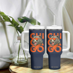 Cool Chicago Pride Br Graphic Tumbler With Handle TS02 Print Your Wear