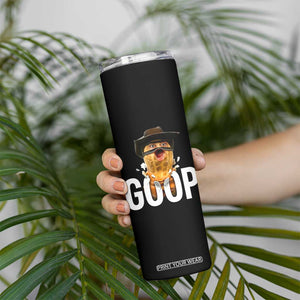 Goop Meme Explosion Skinny Tumbler Screaming Peanut Cowboy Brainrot Energy TS02 Print Your Wear