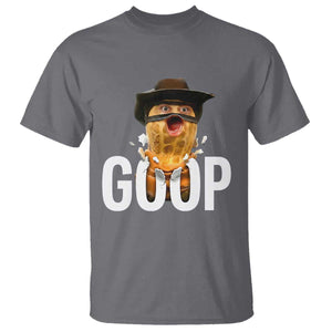 Goop Meme Explosion T Shirt Screaming Peanut Cowboy Brainrot Energy TS02 Charcoal Print Your Wear