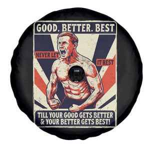 Good Better Best Shirtless Ben Spare Tire Cover Retro Funny Football Coach Meme Gift for Fans TS02 Print Your Wear