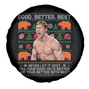 Good Better Best Shirtless Ben Spare Tire Cover Funny Football Coach Meme Ugly Sweater Gift for Fans TS02 Print Your Wear