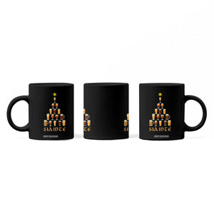 Sláinte Christmas Tree Pint Glass Coffee Mug Ale Glass Beer Drinking Lover Holiday Party TS02 Print Your Wear