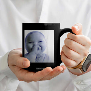 Funny Tuff Baby Giggling Meme Coffee Mug Viral AI Niche Baby Holding Laugh Photo TS02 Print Your Wear