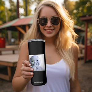Funny Tuff Baby Giggling Meme Skinny Tumbler Viral AI Niche Baby Holding Laugh Photo TS02 Print Your Wear