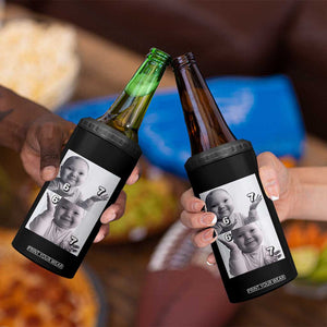 Funny Tuff Baby 67 Meme 4 in 1 Can Cooler Tumbler Viral AI Niche Baby Six Seven Hand Gesture TS02 Print Your Wear