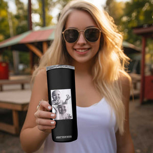 Funny Tuff Baby 67 Meme Skinny Tumbler Viral AI Niche Baby Six Seven Hand Gesture TS02 Print Your Wear