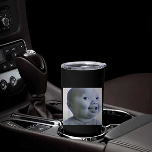 Funny Tuff Baby Side Eye Meme Tumbler Cup Viral AI Niche Baby Face Reaction TS02 Print Your Wear