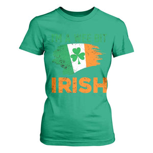 Funny St Patricks Day T Shirt For Women I'm A Wee Bit Irish Leprechaun Shenanigan TS02 Irish Green Print Your Wear
