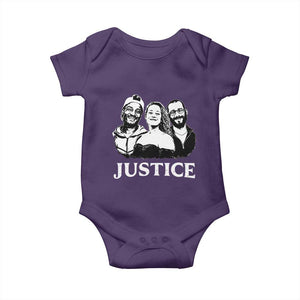 Justice for Porter Pretti Good Memorial Baby Onesie Rest in Power Tribute Minnesota Protest TS02 Purple Print Your Wear