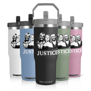 Justice for Porter Pretti Good Memorial Flip Straw Tumbler Rest in Power Tribute Minnesota Protest TS02 Print Your Wear