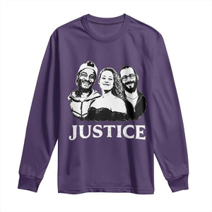 Justice for Porter Pretti Good Memorial Long Sleeve Shirt Rest in Power Tribute Minnesota Protest TS02 Purple Print Your Wear