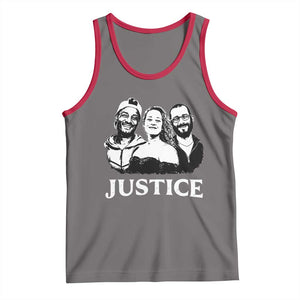 Justice for Porter Pretti Good Memorial Tank Top Rest in Power Tribute Minnesota Protest TS02 Deep Heather Red Print Your Wear