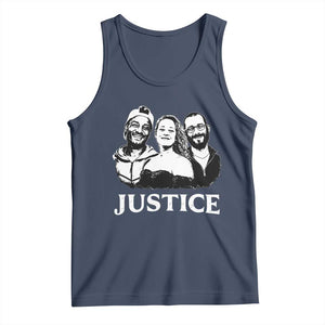 Justice for Porter Pretti Good Memorial Tank Top Rest in Power Tribute Minnesota Protest TS02 Navy Print Your Wear