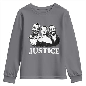 Justice for Porter Pretti Good Memorial Youth Sweatshirt Rest in Power Tribute Minnesota Protest TS02 Charcoal Print Your Wear