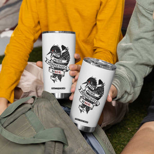 No More Minnesota Nice Loon Resistance Tumbler Cup Ice Out Rebellion TS02 Print Your Wear
