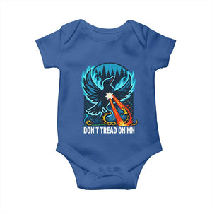 Don’t Tread on MN Minnesota Baby Onesie Rebel Loon Ice Out Resistance TS02 Royal Blue Print Your Wear