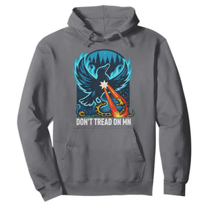 Don’t Tread on MN Minnesota Hoodie Rebel Loon Ice Out Resistance TS02 Charcoal Print Your Wear