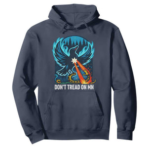 Don’t Tread on MN Minnesota Hoodie Rebel Loon Ice Out Resistance TS02 Navy Print Your Wear