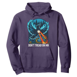 Don’t Tread on MN Minnesota Hoodie Rebel Loon Ice Out Resistance TS02 Purple Print Your Wear