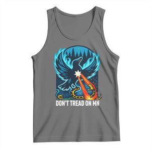 Don’t Tread on MN Minnesota Tank Top Rebel Loon Ice Out Resistance TS02 Black Heather Print Your Wear