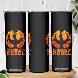 Minnesota Rebel Loon Skinny Tumbler Rising From Fire Political Resistance TS02 Print Your Wear