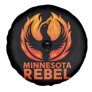 Minnesota Rebel Loon Spare Tire Cover Rising From Fire Political Resistance TS02 Print Your Wear