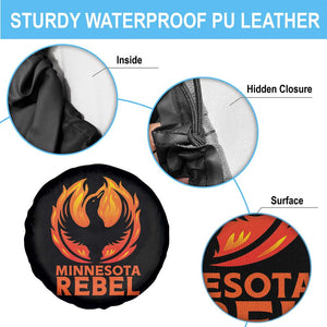 Minnesota Rebel Loon Spare Tire Cover Rising From Fire Political Resistance TS02 Print Your Wear