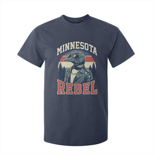 Minnesota Rebel Grumpy Loon T Shirt For Kid Retro Vintage Politcal Resistance TS02 Navy Print Your Wear