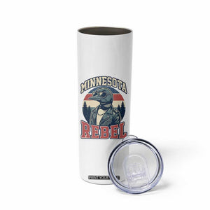 Minnesota Rebel Grumpy Loon Skinny Tumbler Retro Vintage Politcal Resistance TS02 Print Your Wear