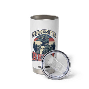 Minnesota Rebel Grumpy Loon Tumbler Cup Retro Vintage Politcal Resistance TS02 Print Your Wear