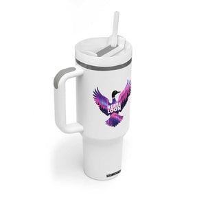Rebel Loon Aurora Northern Lights Tumbler With Handle Minnesota Night Sky Politcal Resistance TS02 Print Your Wear