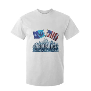 Abolish Ice Minnesota American Flag T Shirt For Kid MN Rebel Loon Resistance Protest TS02 White Print Your Wear