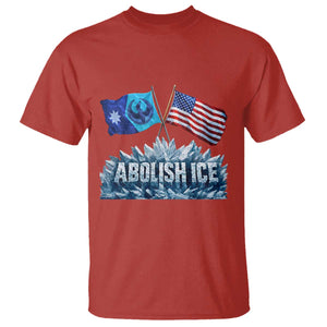 Abolish Ice Minnesota American Flag T Shirt MN Rebel Loon Resistance Protest TS02 Red Print Your Wear