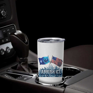 Abolish Ice Minnesota American Flag Tumbler Cup MN Rebel Loon Resistance Protest TS02 Print Your Wear