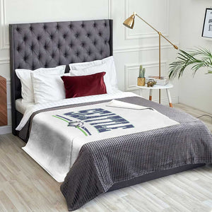 Seattle City Pride Throw Blanket Vintage Game Day Sports Fan Style TS02 Print Your Wear
