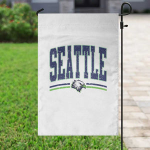 Seattle City Pride Garden Flag Vintage Game Day Sports Fan Style TS02 Print Your Wear
