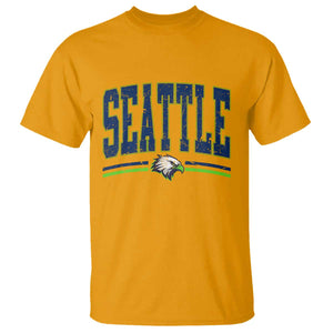 Seattle City Pride T Shirt Vintage Game Day Sports Fan Style TS02 Gold Print Your Wear