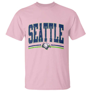 Seattle City Pride T Shirt Vintage Game Day Sports Fan Style TS02 Light Pink Print Your Wear