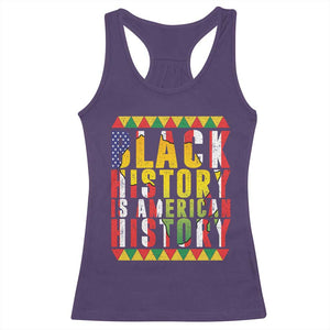 Black History is American History Racerback Tank Top Patriotic African Pride TS02 Purple Print Your Wear