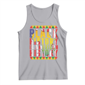 Black History is American History Tank Top Patriotic African Pride TS02 Athletic Heather Print Your Wear