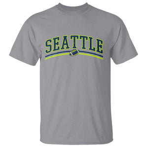 Vintage Seattle Pride Retro Varsity Athletic Style Graphic T Shirt Game Day Sports Fan
