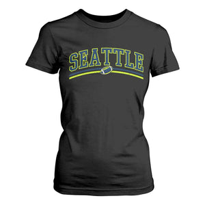 Vintage Seattle Pride Retro Varsity Athletic Style Graphic T Shirt For Women Game Day Sports Fan